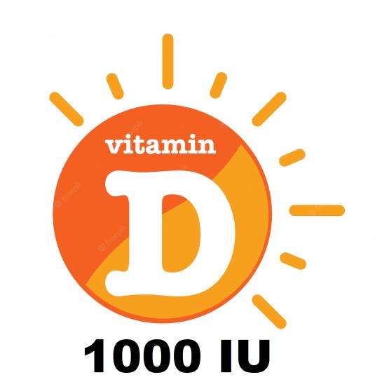 Vitamin D3 - 1000 IU 