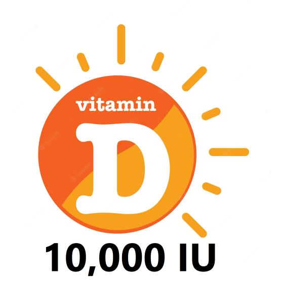 Vitamin D3 - 10,000 IU 