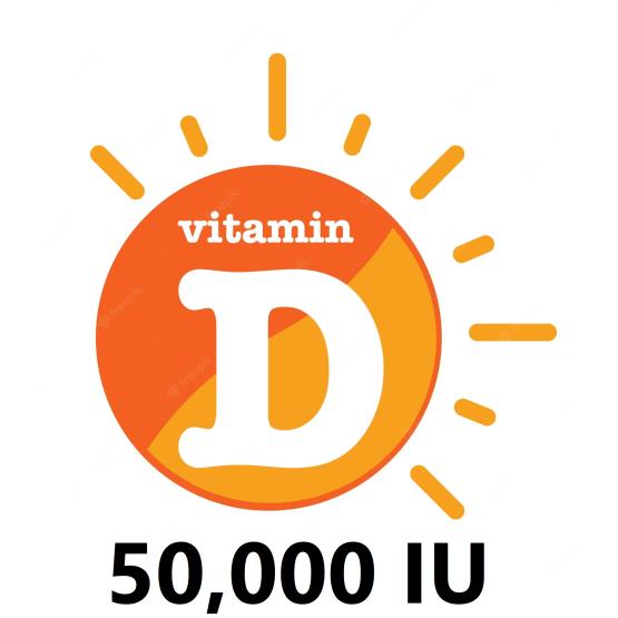 Vitamin D3 - 50,000 IU 