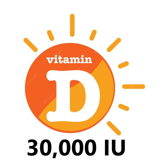 Vitamin D3 - 30,000 IU 