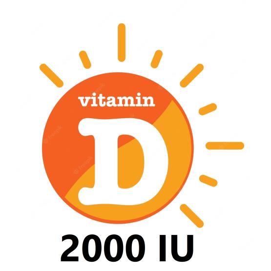 Vitamin D3 - 2000 IU 