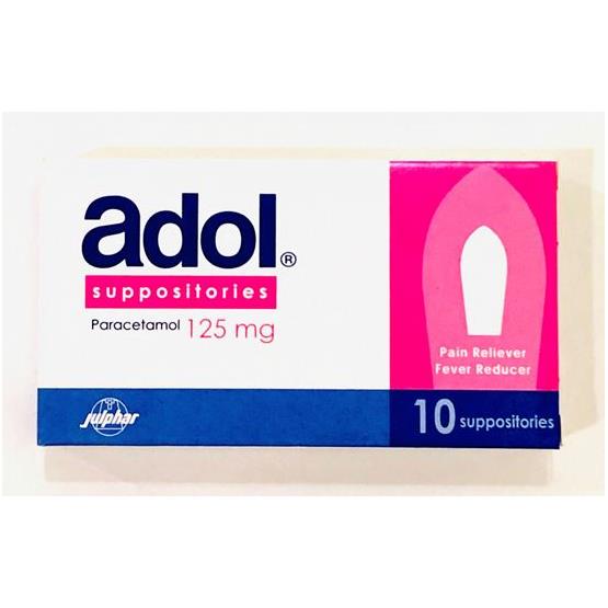 ADOL 125MG 10 SUSPP...JULPHAR