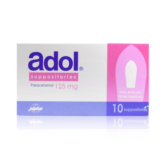 ADOL 125MG 10 SUSPP...JULPHAR