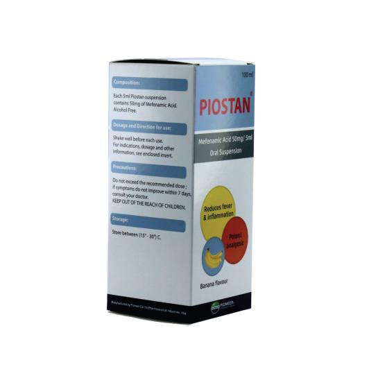 PIOSTAN (50MG./5ML) SUSP 100ML...PIONEER