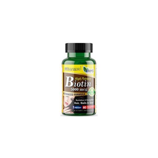 BIOTIN 5000MCG 60CAP.....AMS