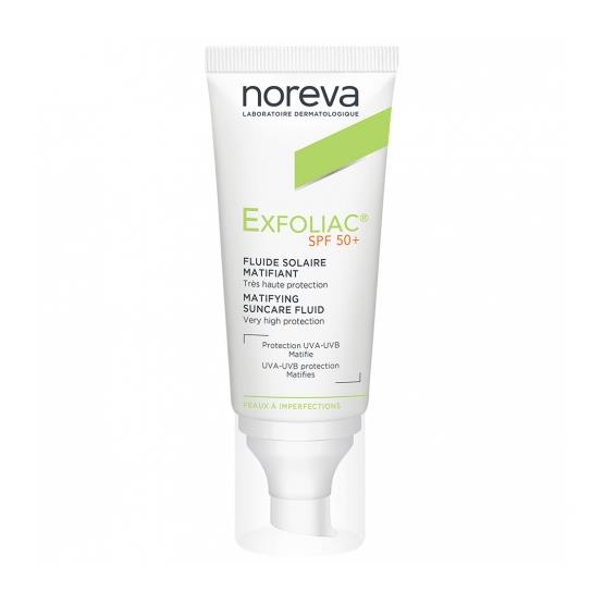 EXFOLIAC +50 SPF 40ML FLUID...NOREVA