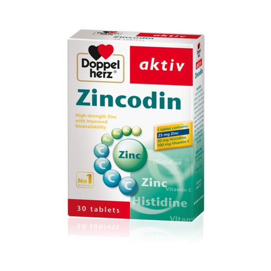 ZINCODIN 30TAB ... DOPPEL HERZ