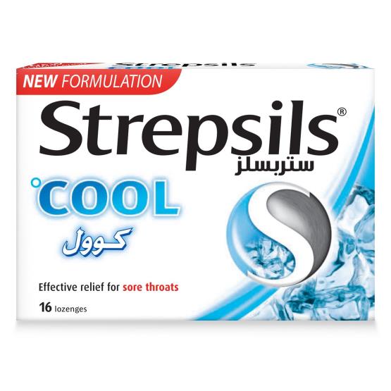 STREPSILS COOL 16 LOZENGES
