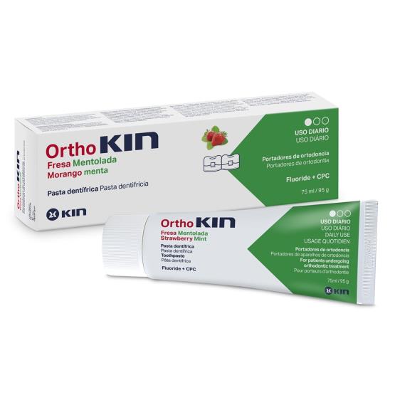 ORTHO KIN STRAWBERRY 75ML TOOTHPASTE