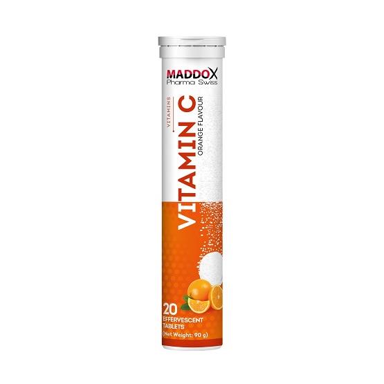 VITAMIN C 20 EFFER TAB ... MADDOX