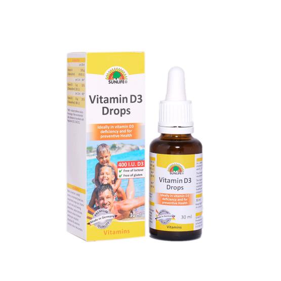 VITAMIN D3 DROPS 30 ML ... SUNLIFE