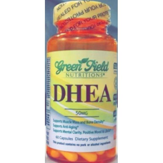 DHEA 50MG 60CAP...GREEN FIELD