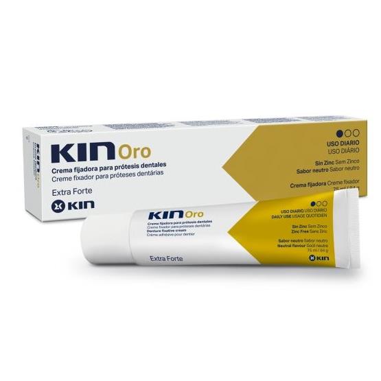 KIN ORO DENTURE FIXATIVE CREAM
