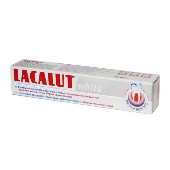 LACALUT WHITE 75ML TOOTHPASTE 