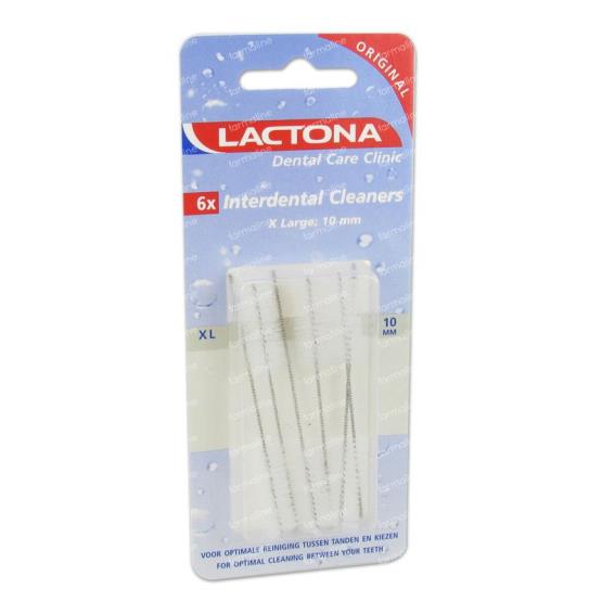 LACTONA DENTAL CARE CLINIC XL 10MM ROIGINAL 6X