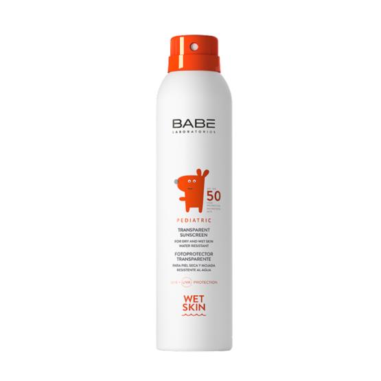 PEDIATRIC WET SKIN SUNSCREEN SPRAY SPF 50  ... BABE