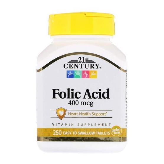 FOLIC ACID 400MCG 100TAB ... 21st CENTURY