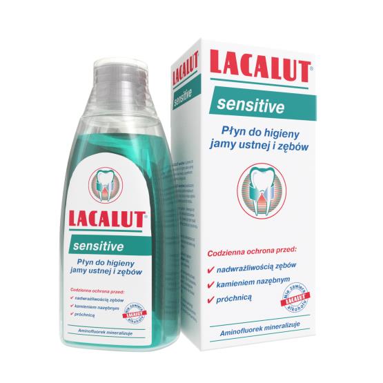 SENSITIVE MOUTHWASH 300ML ... LACALUT