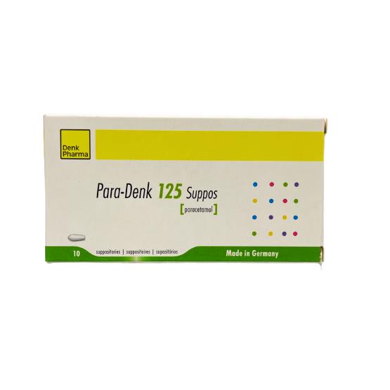PARA DENK 125MG 10SUPP ... DENK