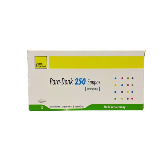 PARA-DENK 250MG 10SUPP ... DENK