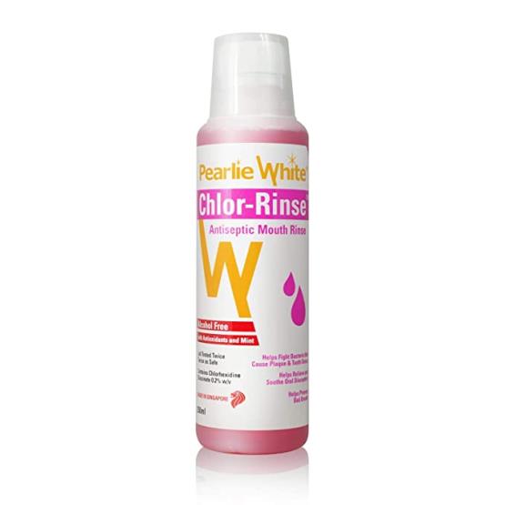 CHLOR RINSE M/W 250ML ... PEARLIE WHITE