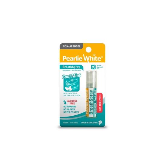 BREATH SPRAY ... PEARLIE WHITE