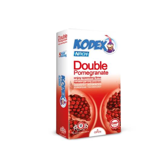 KODEX DOUBLE POMEGRANATE 12 PCS CONDOM