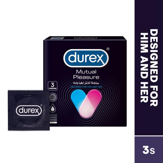 Durex Mutual Pleasure Condoms 3pcs