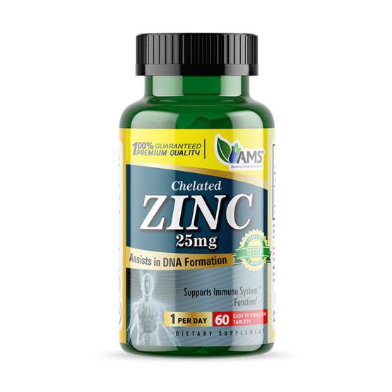 ZINC 25MG 60CAP... AMS