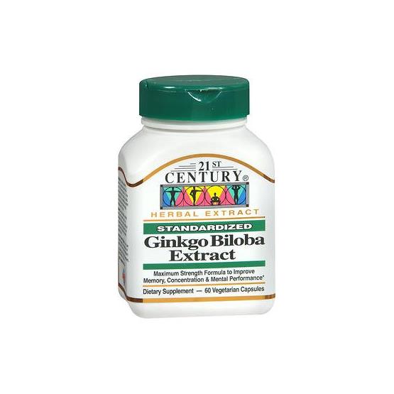 GINKGO BILOBA EXTRACT 60CAP ... 21 CENTURY