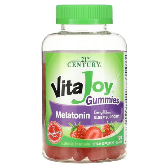 VITA JOY MELATONIN 5MG 60GUMMIES ... 21 CENTURY