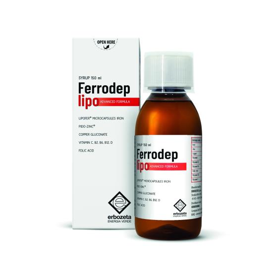 FERRODEP LIPO SYRUP 150ML ... ERBOZETA