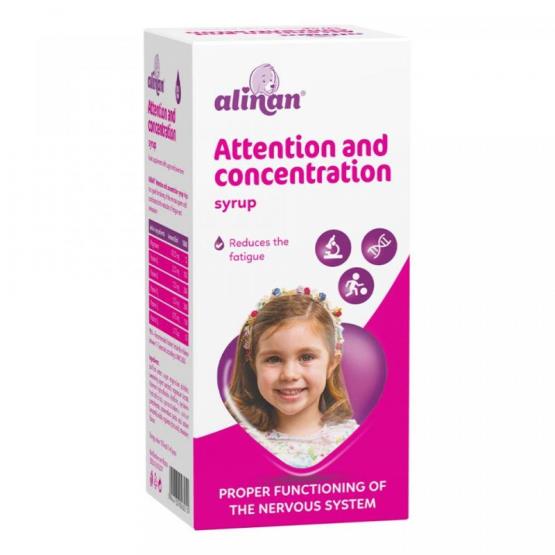 ALINAN ATTENTION & CONCENTRATION SYRUP 150ML ... TINCA