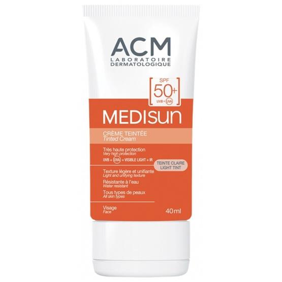 MEDISUN SPF50 TINTED CREAM 40ML ... ACM