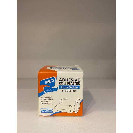 ADHESIVE ROLL PLASTER ZINC OXIDE 3M*5CM ... MED