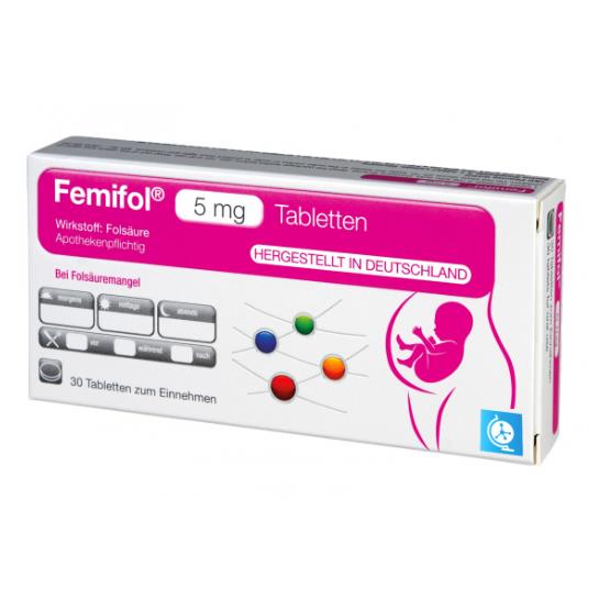 FEMIFOL AIWA 5MG 30TAB....T&D