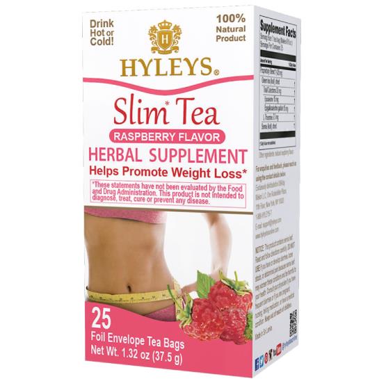 HYLEYS SLIM TEA - RASPBERRY FLAVOR