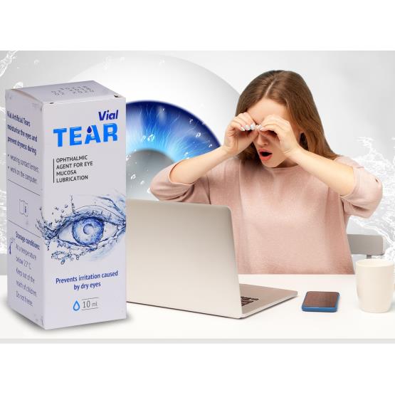 TEAR VIAL EYE DROP 10ML ... FARMAK