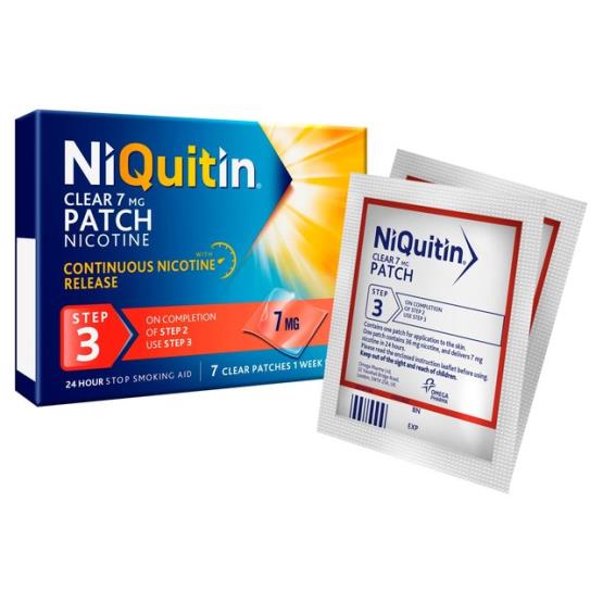 NIQUITIN STEP 3 (7 PATCHES) ... OMEGA 