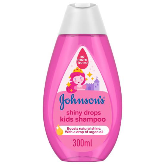 JOHNSON'S SHINY DROPS KIDS SHAMPOO 300ML