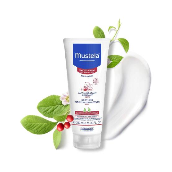 SOOTHING MOISTURIZING LOTION 200ML ... MUSTELA