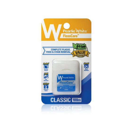 DENTAL FLOSS VALUE WAXED ... PEARLIE WHITE