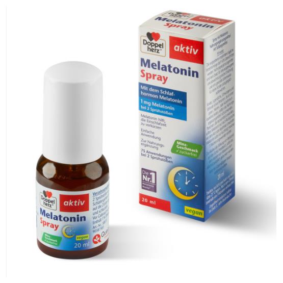 MELATONIN SPRAY 20ML ... DOPPEL HERZ