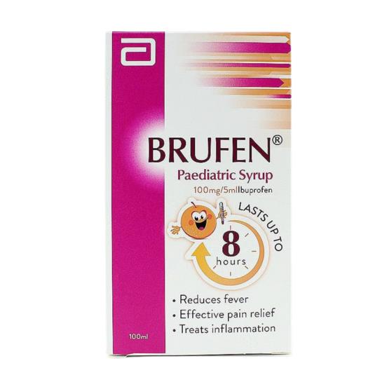 BRUFEN 100ML PAEDIATRIC SYRUP.....ABBOTT)
