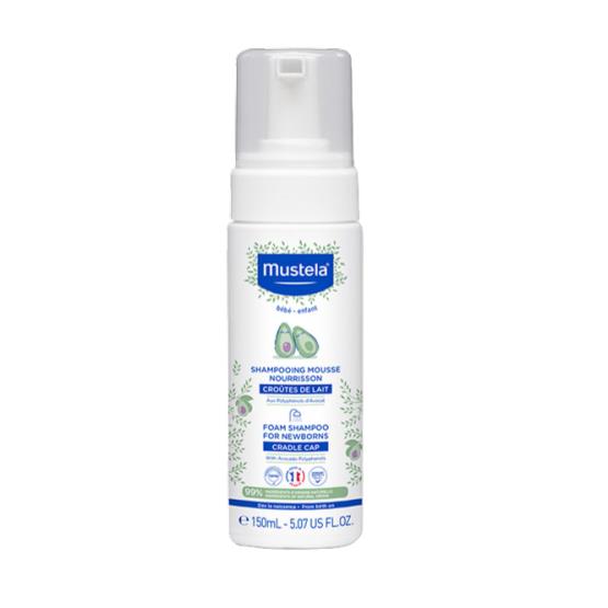 CRADLE CAP NEWBORN FOAM SHAMPOO 150ML ... MUSTELA