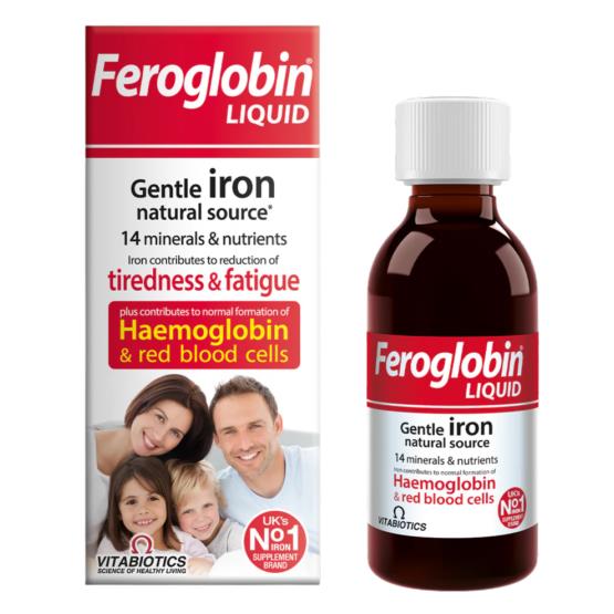 FEROGLOBIN SYRUP 200ML ... VITABIOTICS 