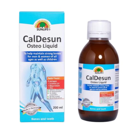 CALDESUN OSTEO LIQUID 200ML ... SUNLIFE