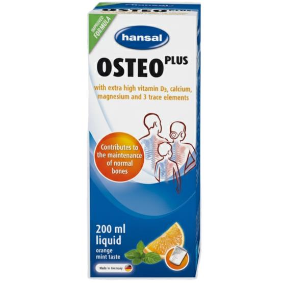 OSTEO PLUS SYRUP 200ML ... HANSAL