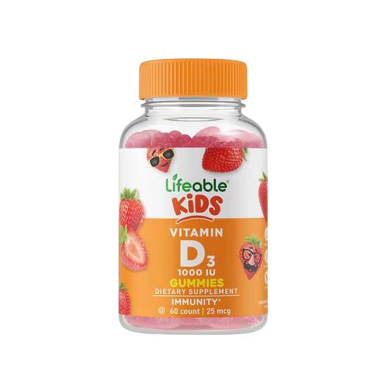 KIDS VITAMIN D3 1000IU 60 GUMMIES ... VITA NUTRITION