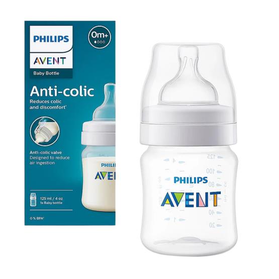 ANTI COLIC FEEDING BOTTLE 0M 125ML ... AVENT